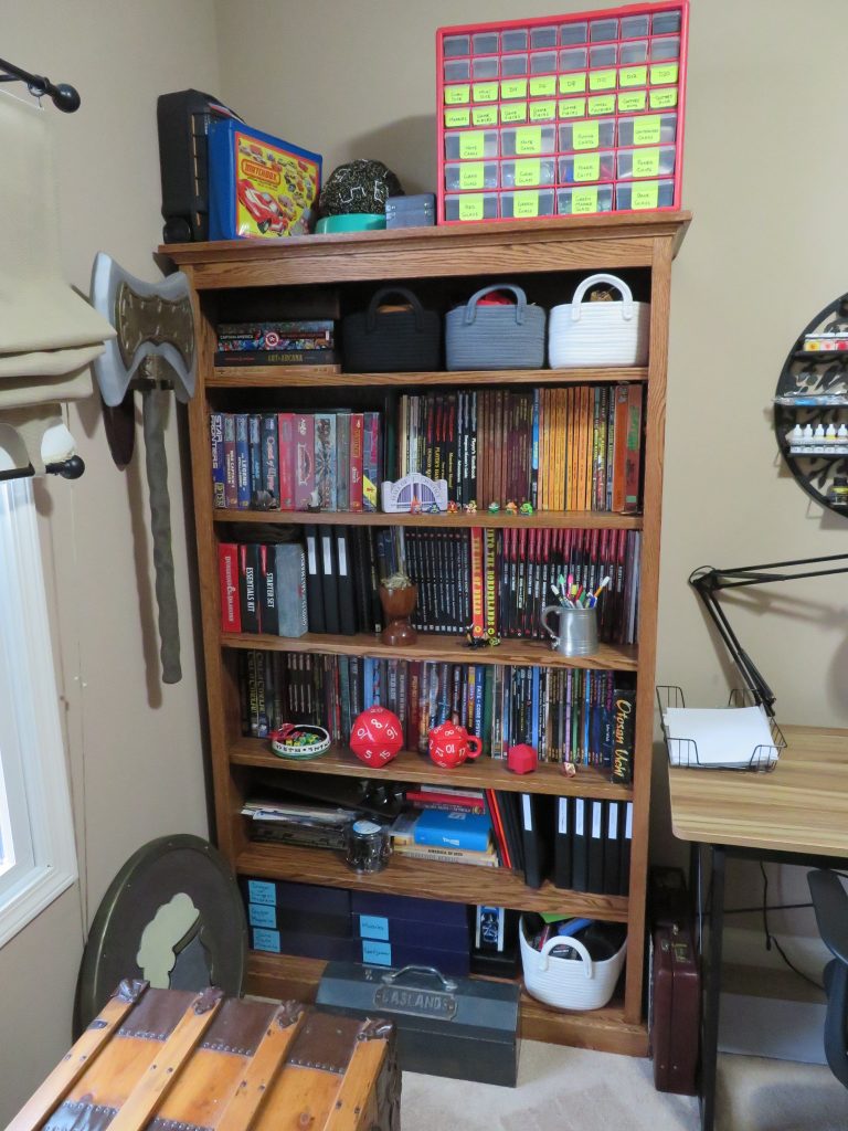 Hobby Room RPGs Bookcase