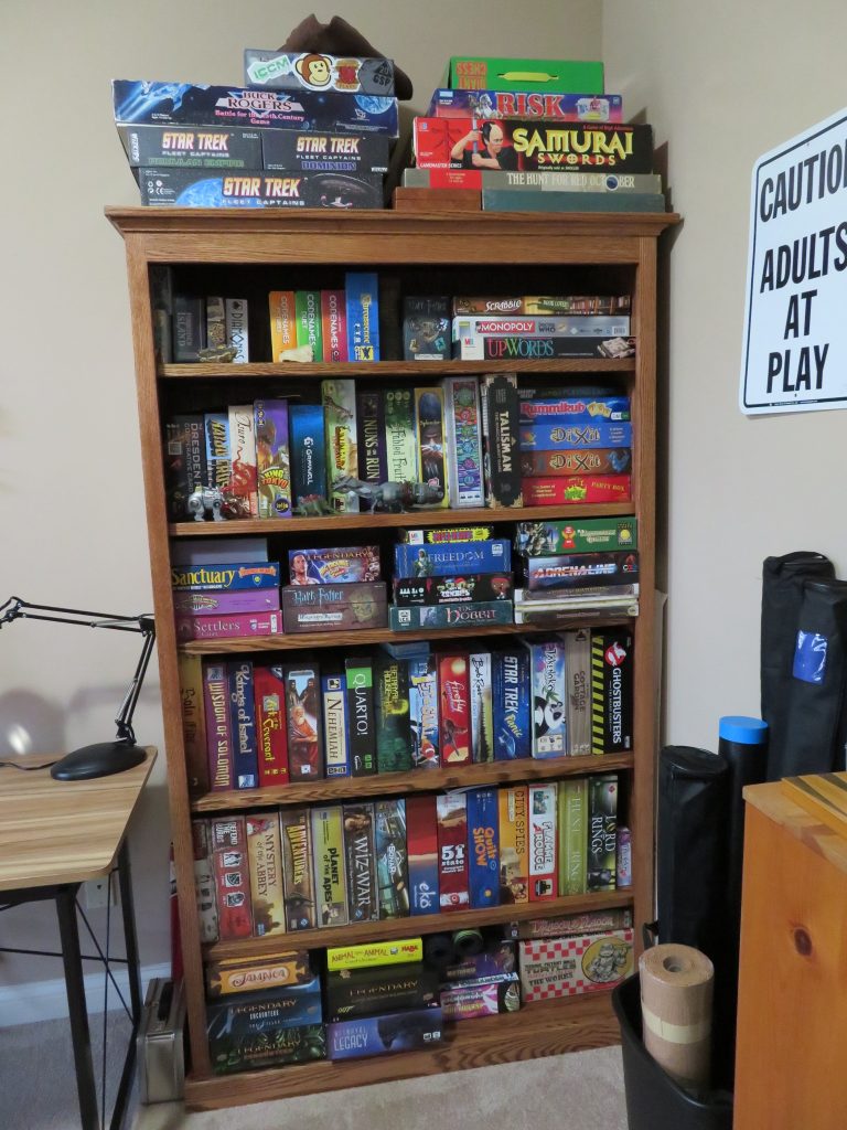 Hobby Room Tabletop Games Bookcase