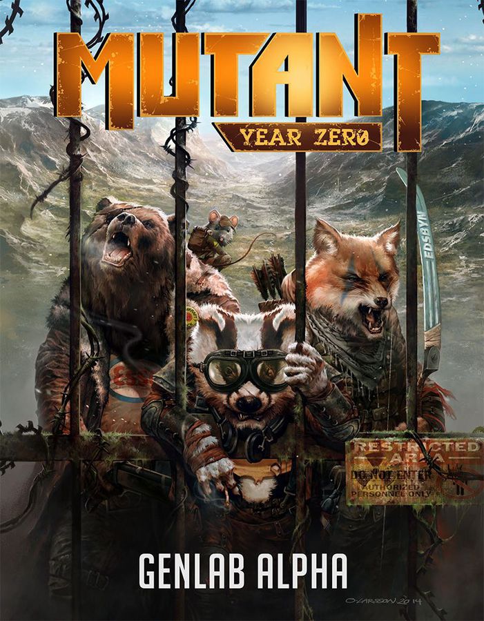 Mutant: Genlab Alpha RPG Cover